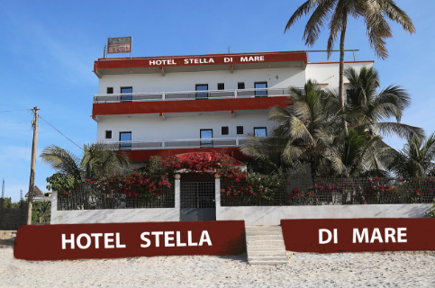 Façade réelle de l'Hôtel Stella Di Mare